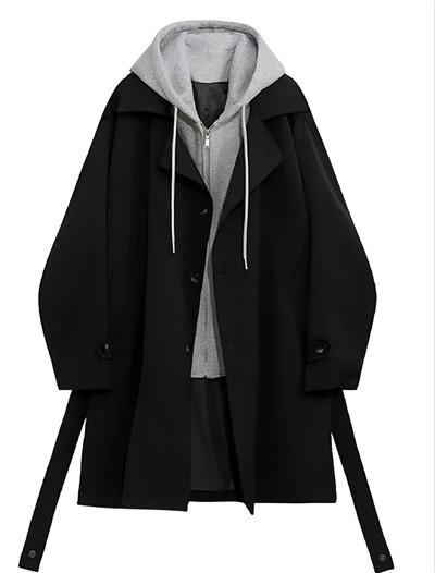 Custom Hooded Trench Coat