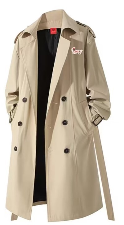 Custom Printed Trench Coat